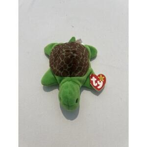 Ty Beanie Baby Speedy The Turtle Style 4030 Authentic 1993 Tag Errors PVC